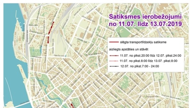Ed Sheeran Lucavsalā: satiksmes ierobežojumi