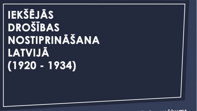 Lietiskie pierādījumi no skaļākajām krimināllietām; Valsts policija aicina uz izstādes “Iekšējās drošības nostiprināšana Latvijā (1920 – 1934)” atklāšanu!