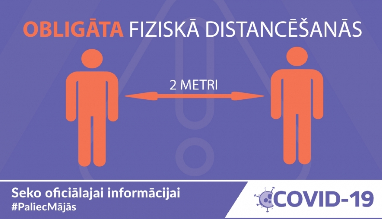 Ņem vērā – ir ieviesti stingrāki pulcēšanās ierobežojumi, kas obligāti jāievēro ikvienam
