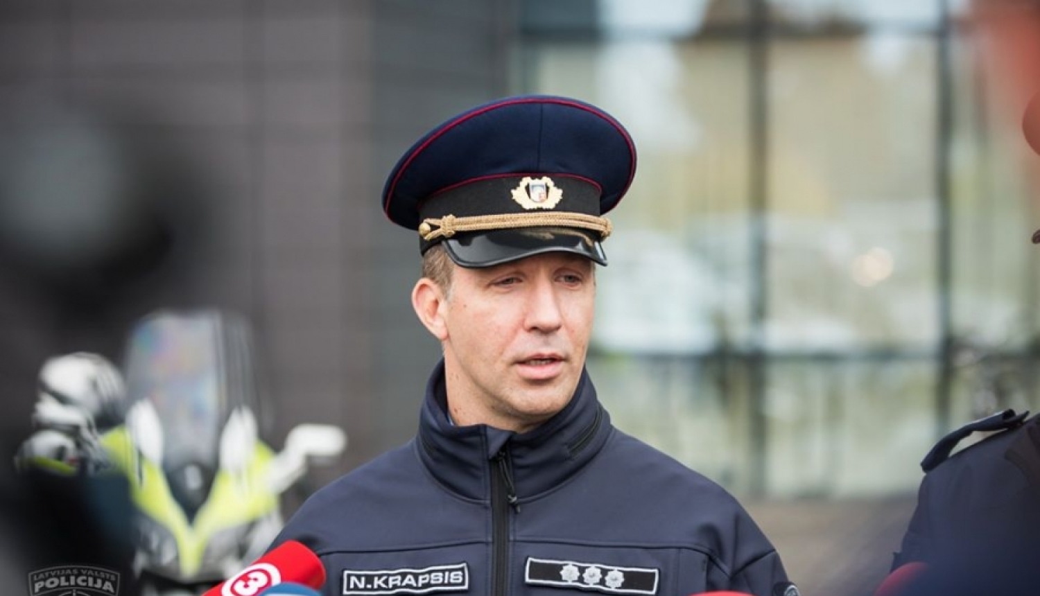 Valsts policijas Galvenās kārtības policijas pārvaldes priekšnieka amatā iecelts pulkvedis Normunds Krapsis